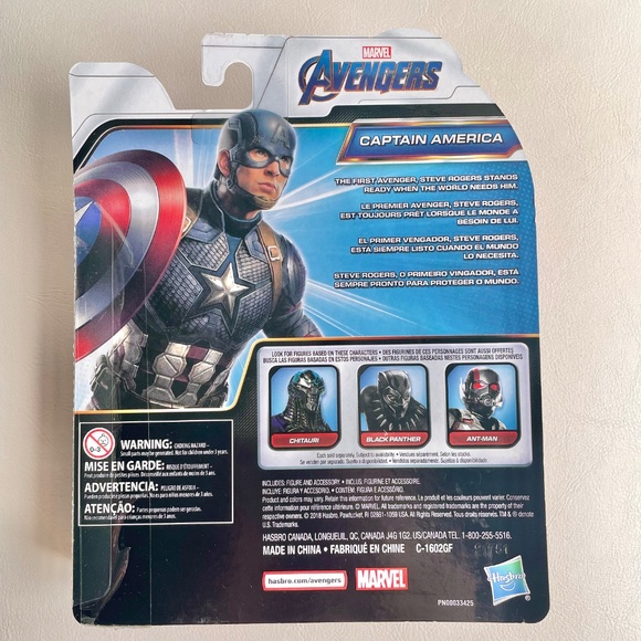 Marvel Captain America avengers endgame action figure 6 inch MCU Collectible - Picture 2 of 3
